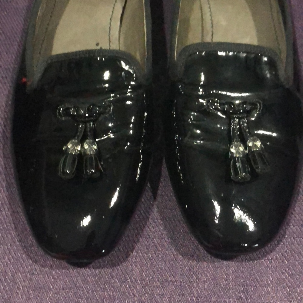 Nicole leather flats
